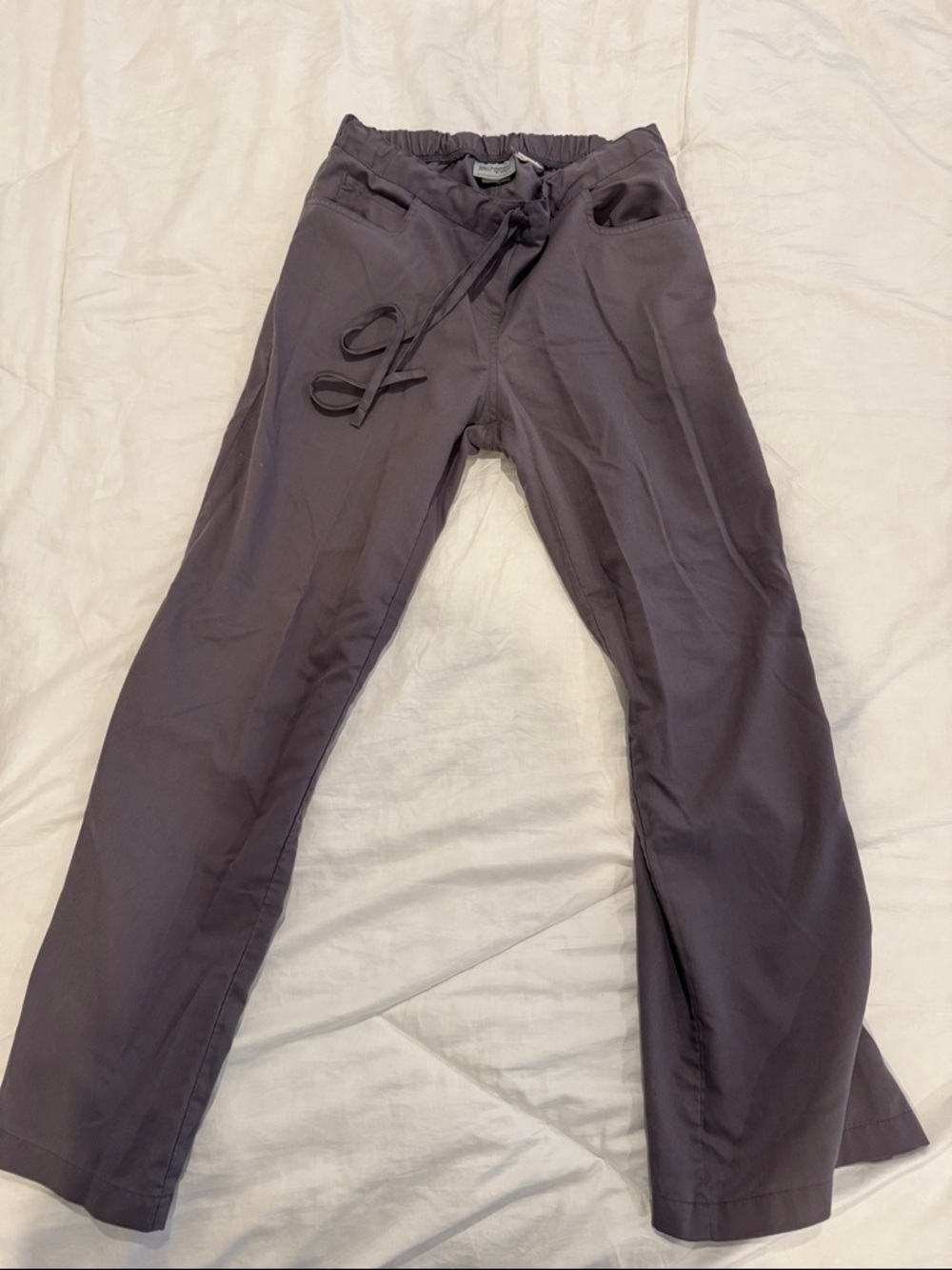 Women’s Drawstring Scrub Pants - Charcoal Gray